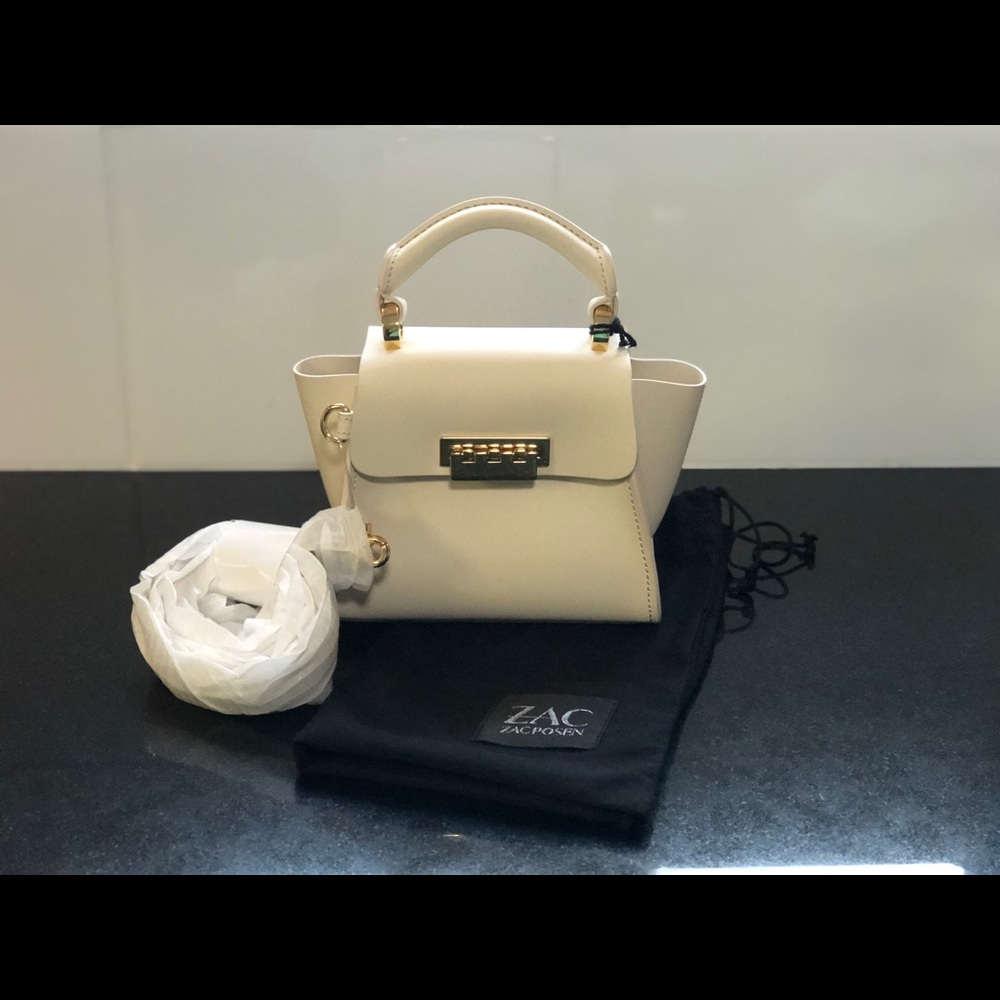 ZAC Zac Posen Eartha Iconic Mini Top Handle, Ivory